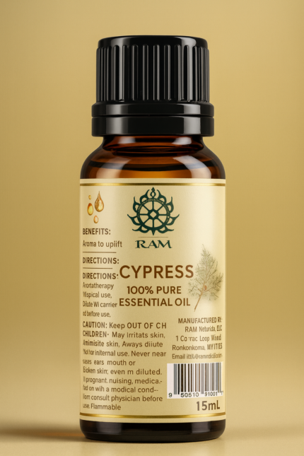 Cypress Essential Oil – 100% Pure (15ml)
